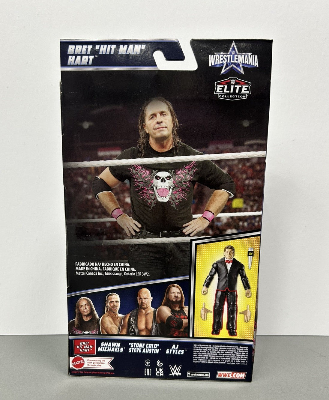 WWE Elite Collection Wrestlemania Bret Hart