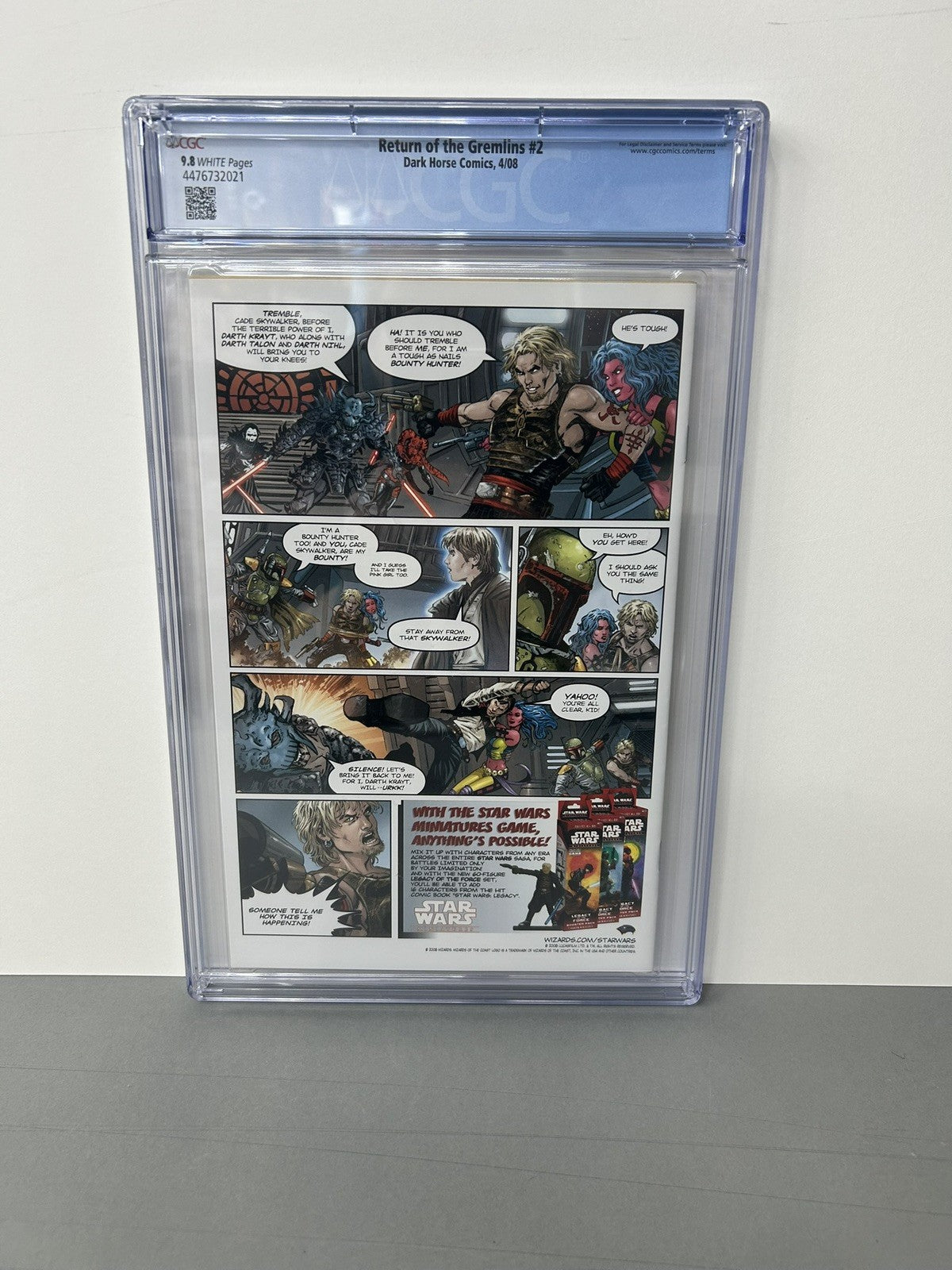 Walt Disney Return Of The Gremlins #2 CGC 9.8