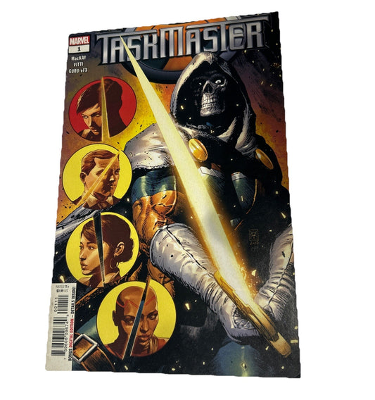Marvel Taskmaster #1 January 2021