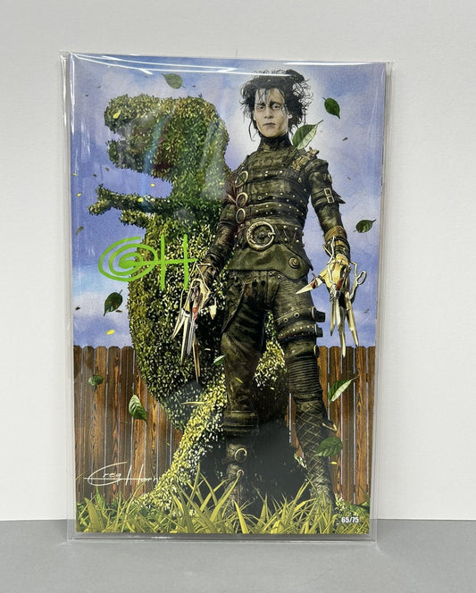 Greg Horn Signed Fame: Johnny Depp #1 65/75