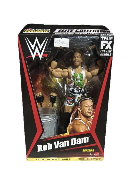 WWE Elite Collection Series 6 Rob Van Dam Mattel Action Figure