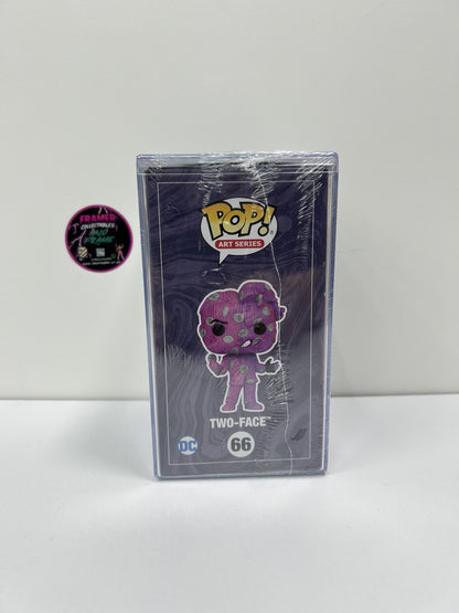 Funko Pop! Art Series - Batman Forever Two Face #66 In Hard Stack