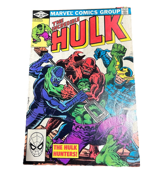 Marvel The Incredible Hulk #269 March 1981 The Hulk Hunters