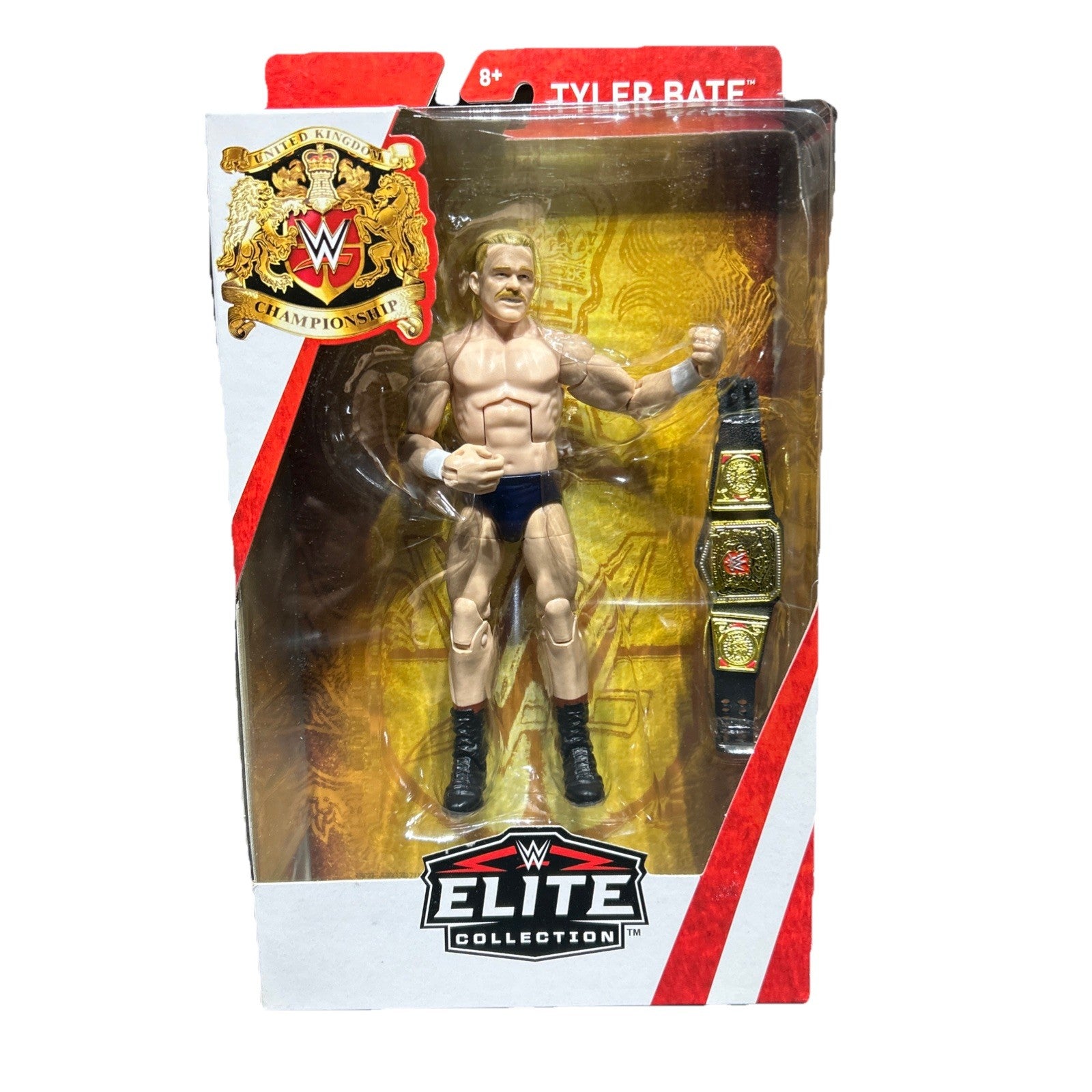 WWE Tyler Bate Elite UK Championship Figure
