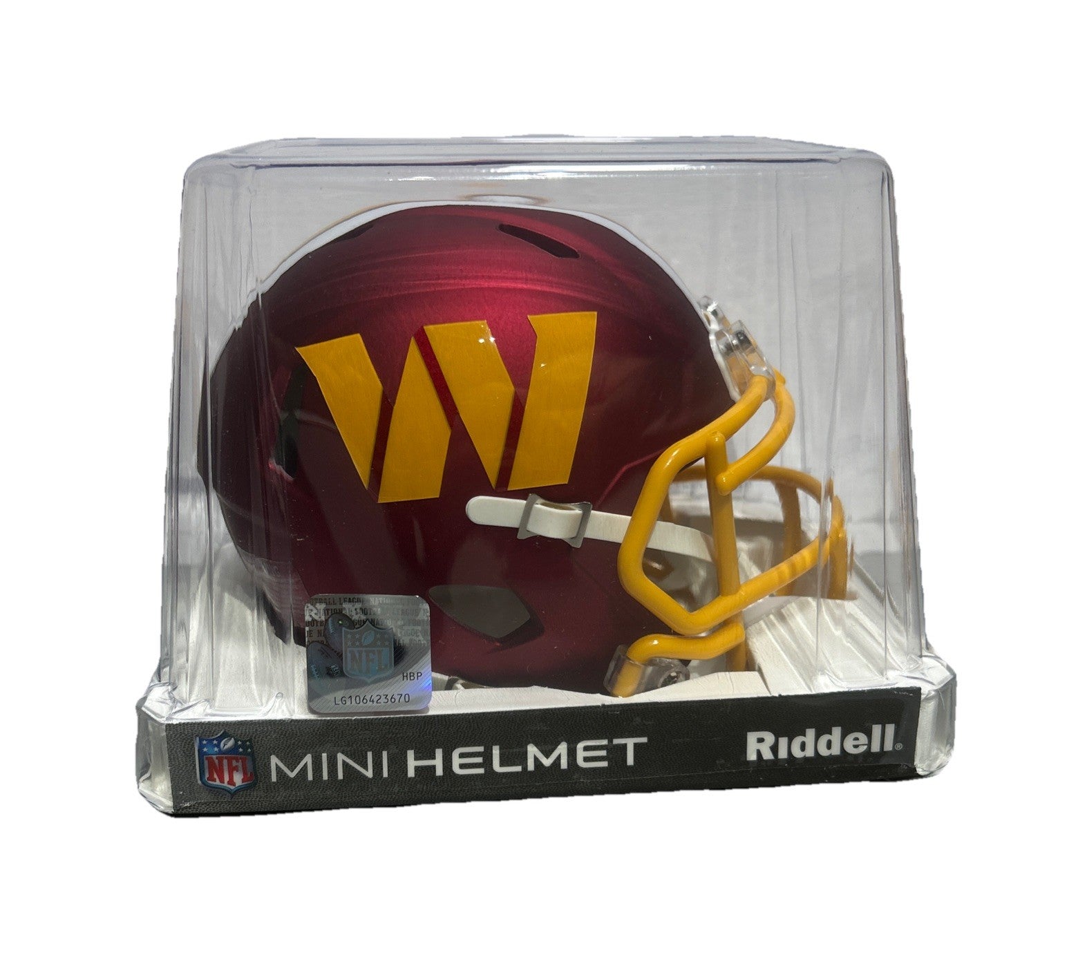 Washington Commanders On-Field 2025 Alternate Mini Speed Helmet
