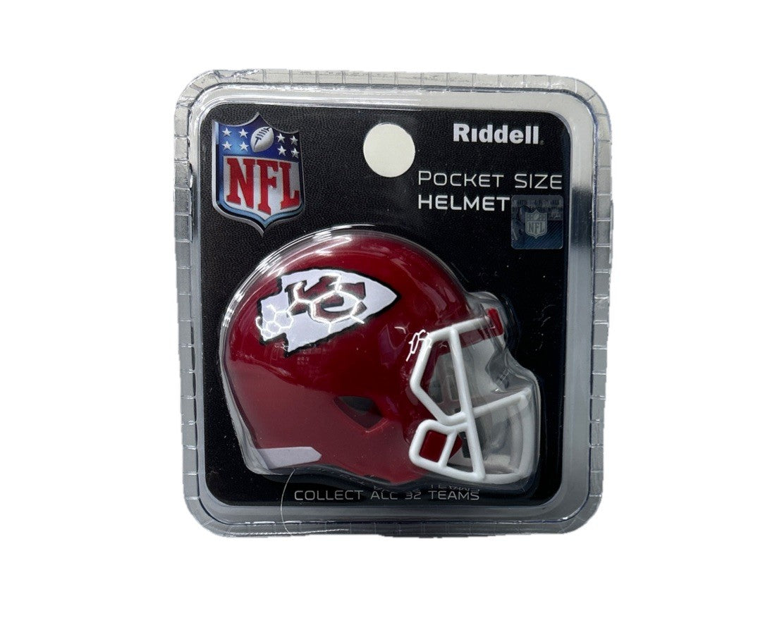 NFL Riddell Kansas City Chiefs Pocket Sized Helmet