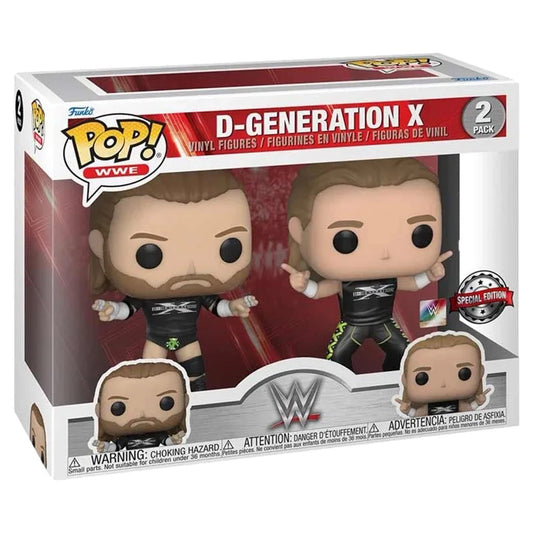 Funko Pop! WWE: D-Generation X - Triple H and Shawn Michaels (NEW & BOXED)