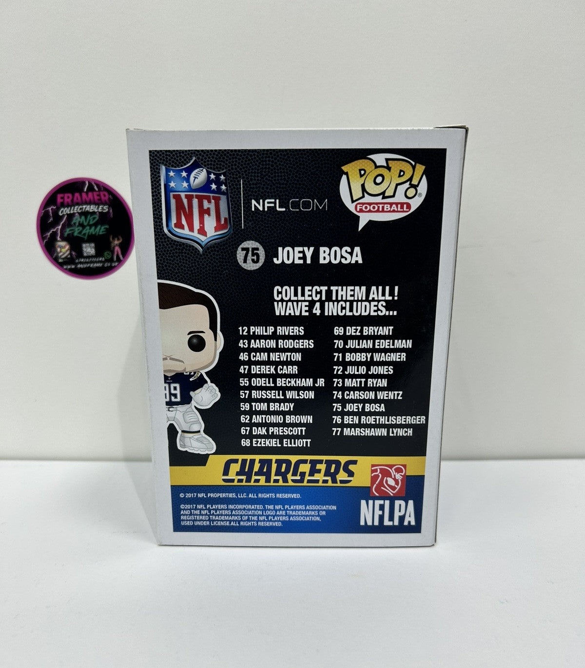 Funko Pop! NFL Joey Bosa - Chargers #75