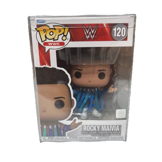 Funko POP! WWE Rocky Maivia #120 Vinyl Figure New