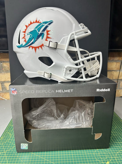 Miami Dolphins (2018)Full Size Riddell SpeedReplica Helmet
