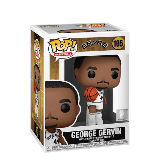 Funko POP! NBA: Legends - George Gervin #105 - (Spurs Home) 