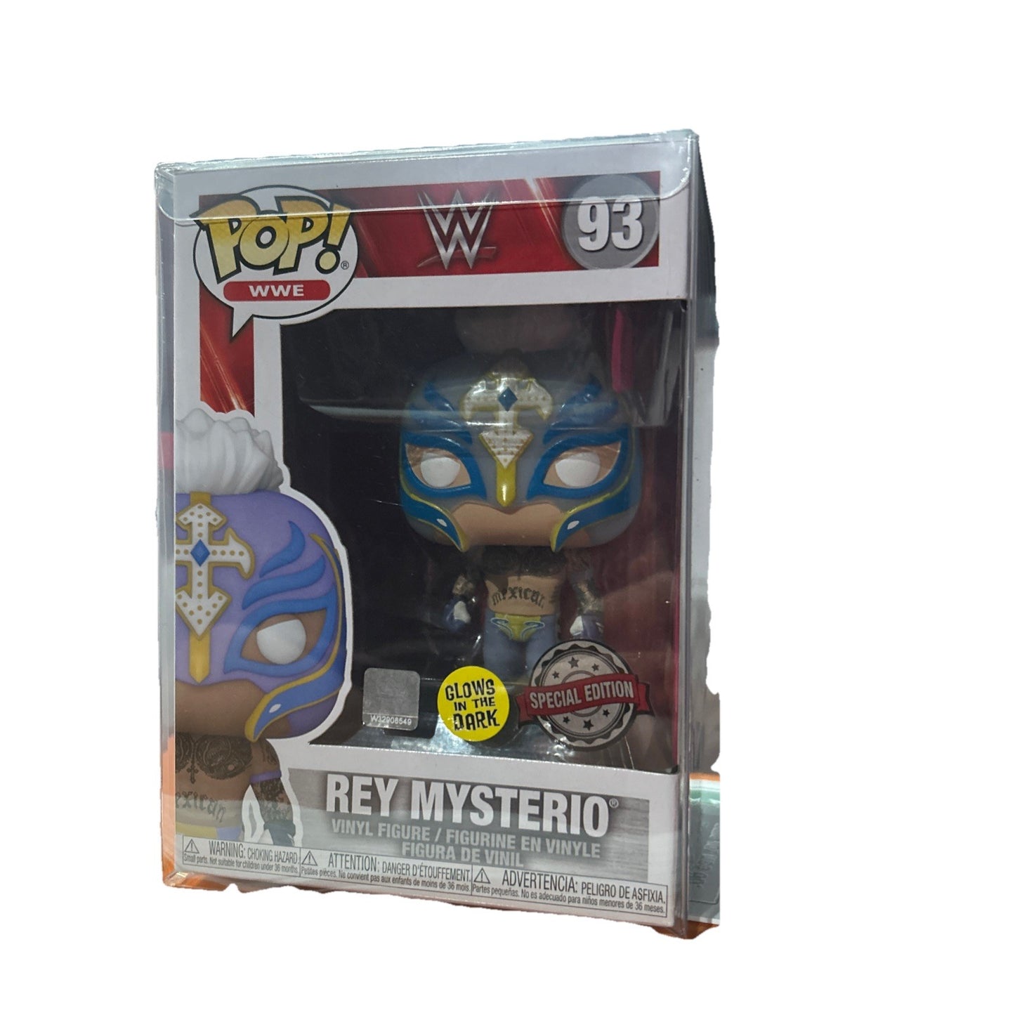 Funko Pop! WWE - Rey Mysterio Glow In the Dark Vinyl Action Figure #93