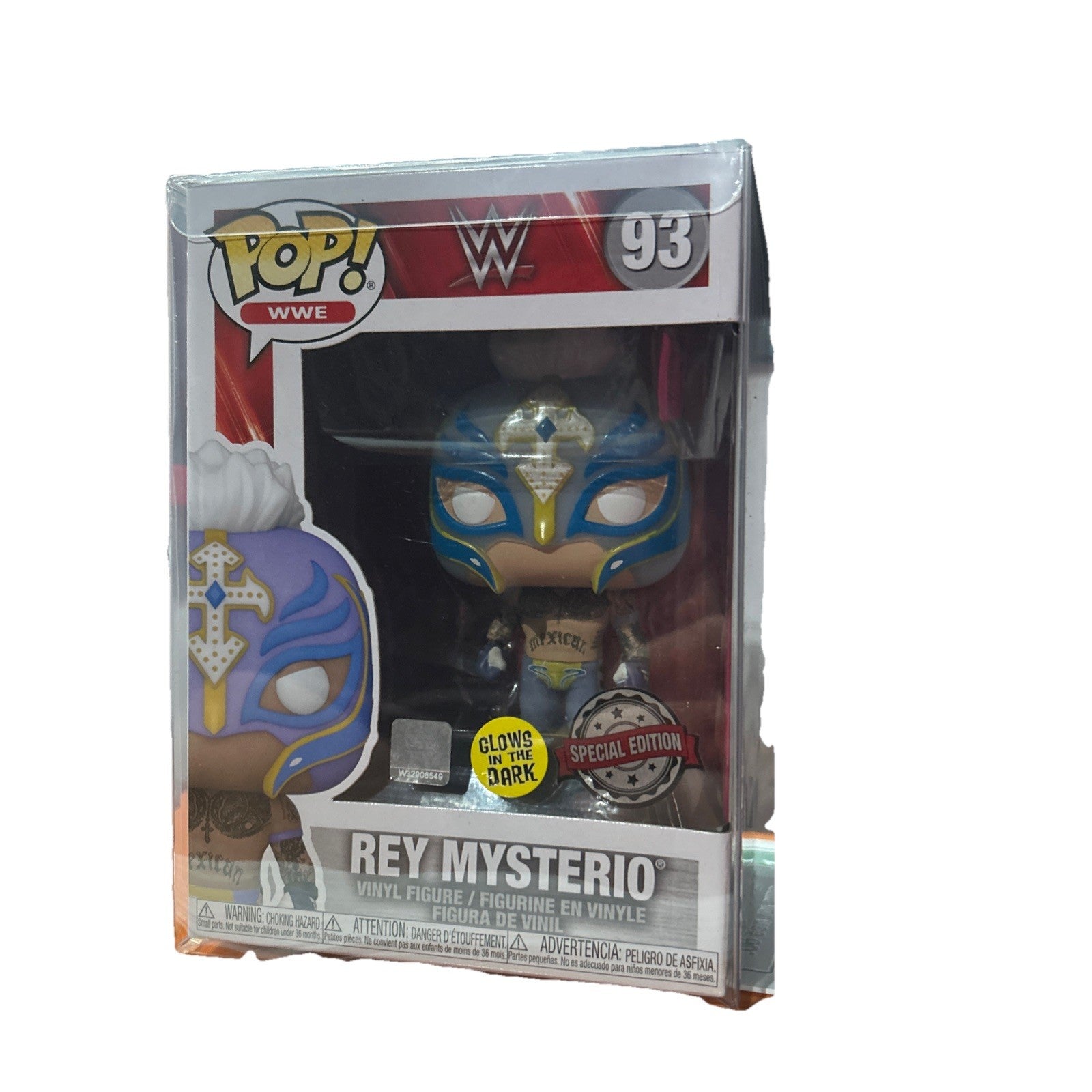 Funko Pop! WWE - Rey Mysterio Glow In the Dark Vinyl Action Figure #93