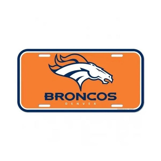 NFL Denver Broncos License Plate
