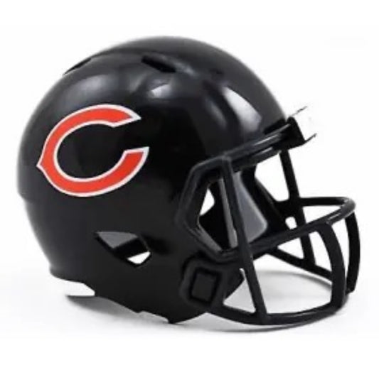 NFL Chicago Bears Riddell Pocket Pro Speed Helmet