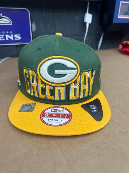 Green Bay Packers New Era 9FIFTY Snapback Cap – Pre-Loved