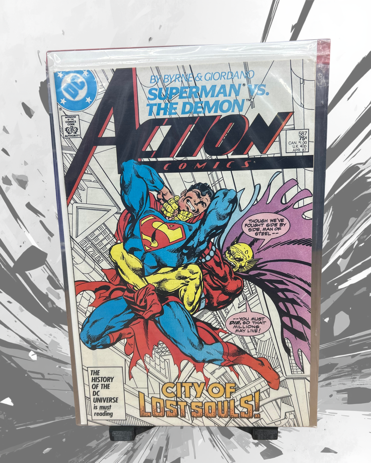 Action Comics #587, published by DC Comics in April 1987