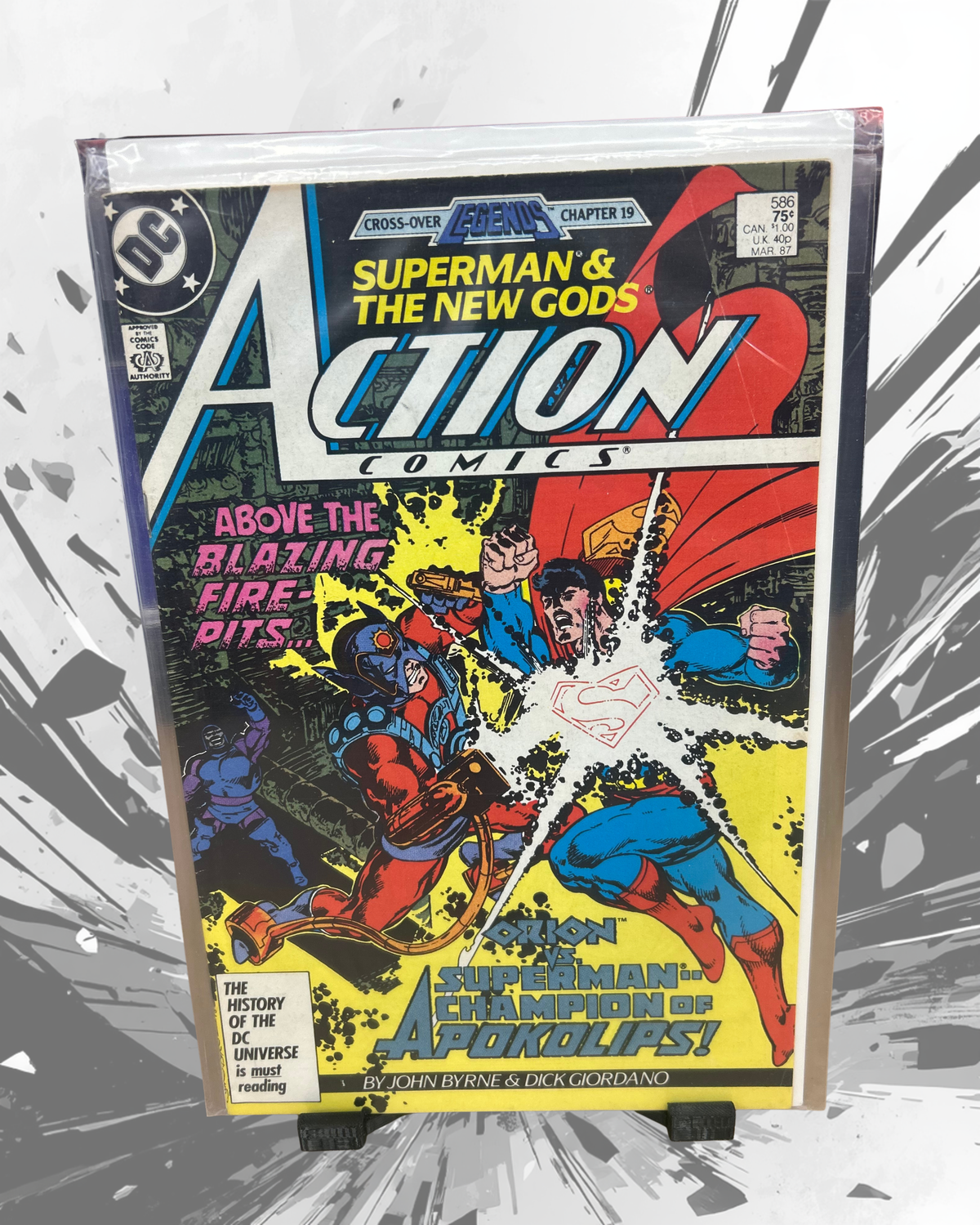 Action Comics #586, published by DC Comics in March 1987