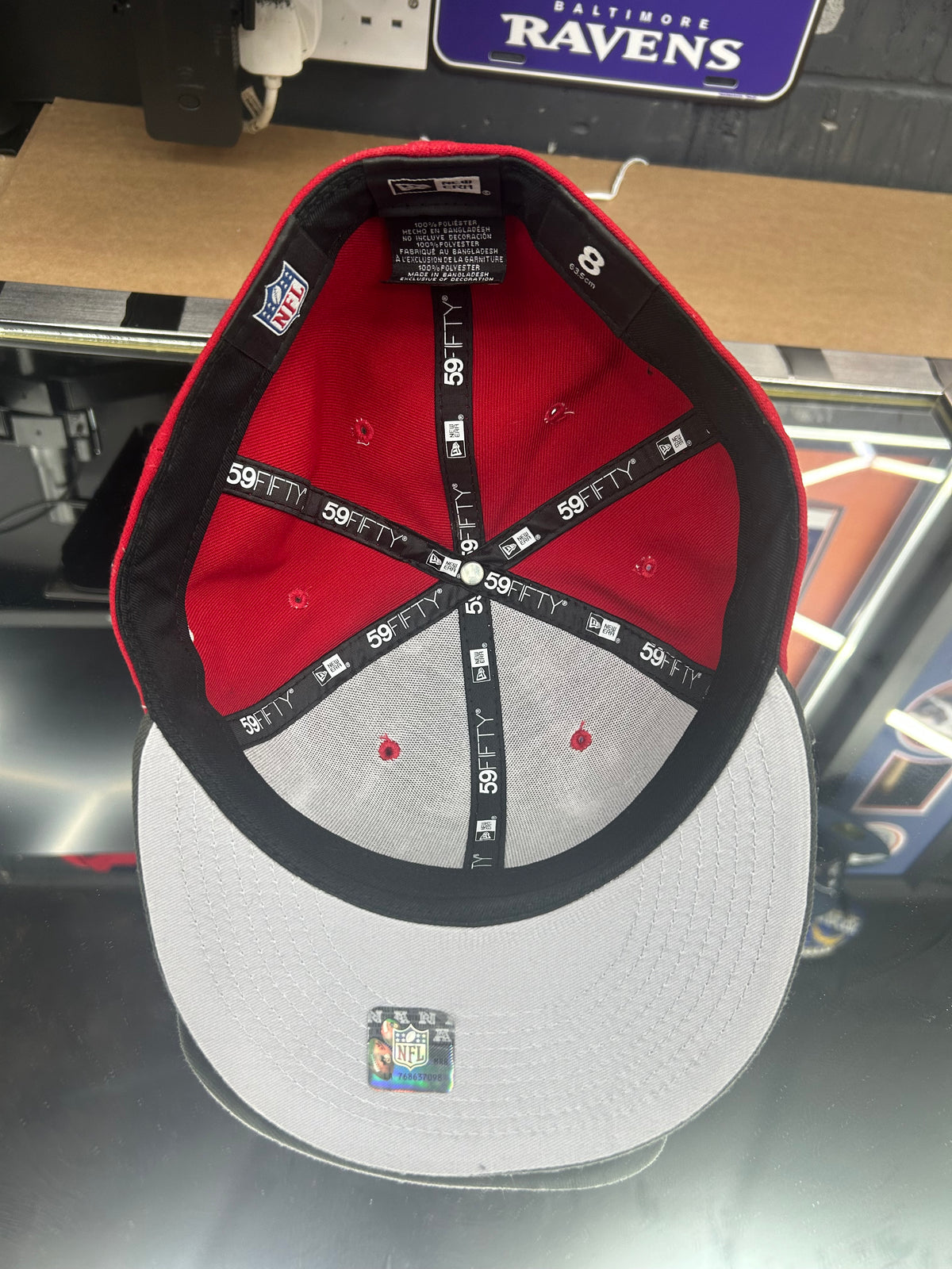 Tampa Bay Buccaneers New Era 59FIFTY Fitted Cap – Size 8 – Pre-Loved