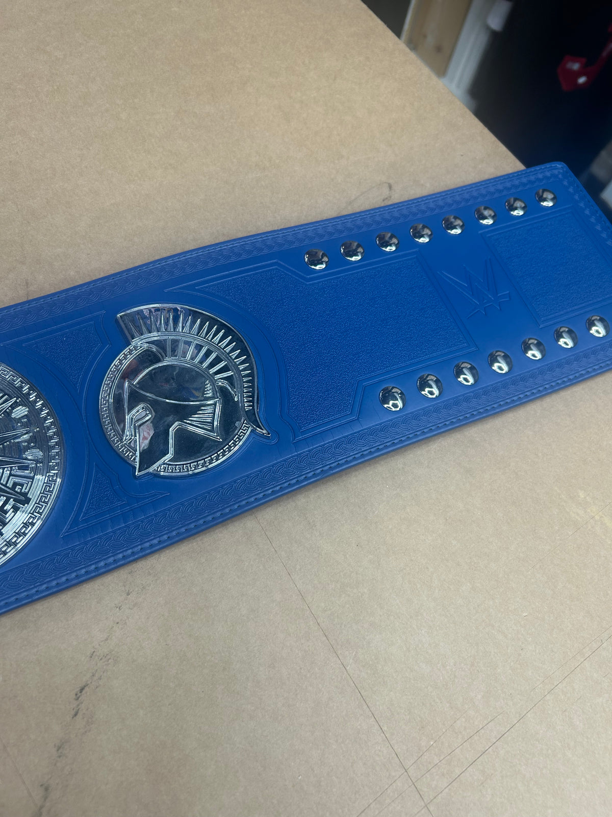 WWE Tag Team Championship Replica Belt – Blue & Silver (Ex-Display)