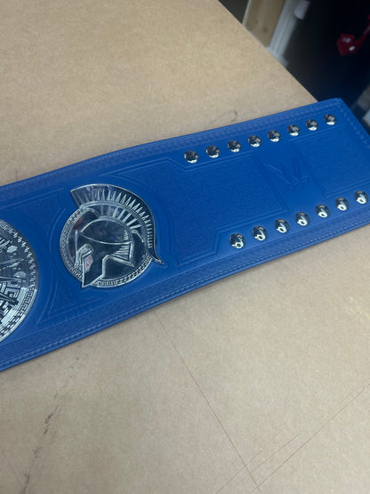 WWE Tag Team Championship Replica Belt – Blue & Silver (Ex-Display)