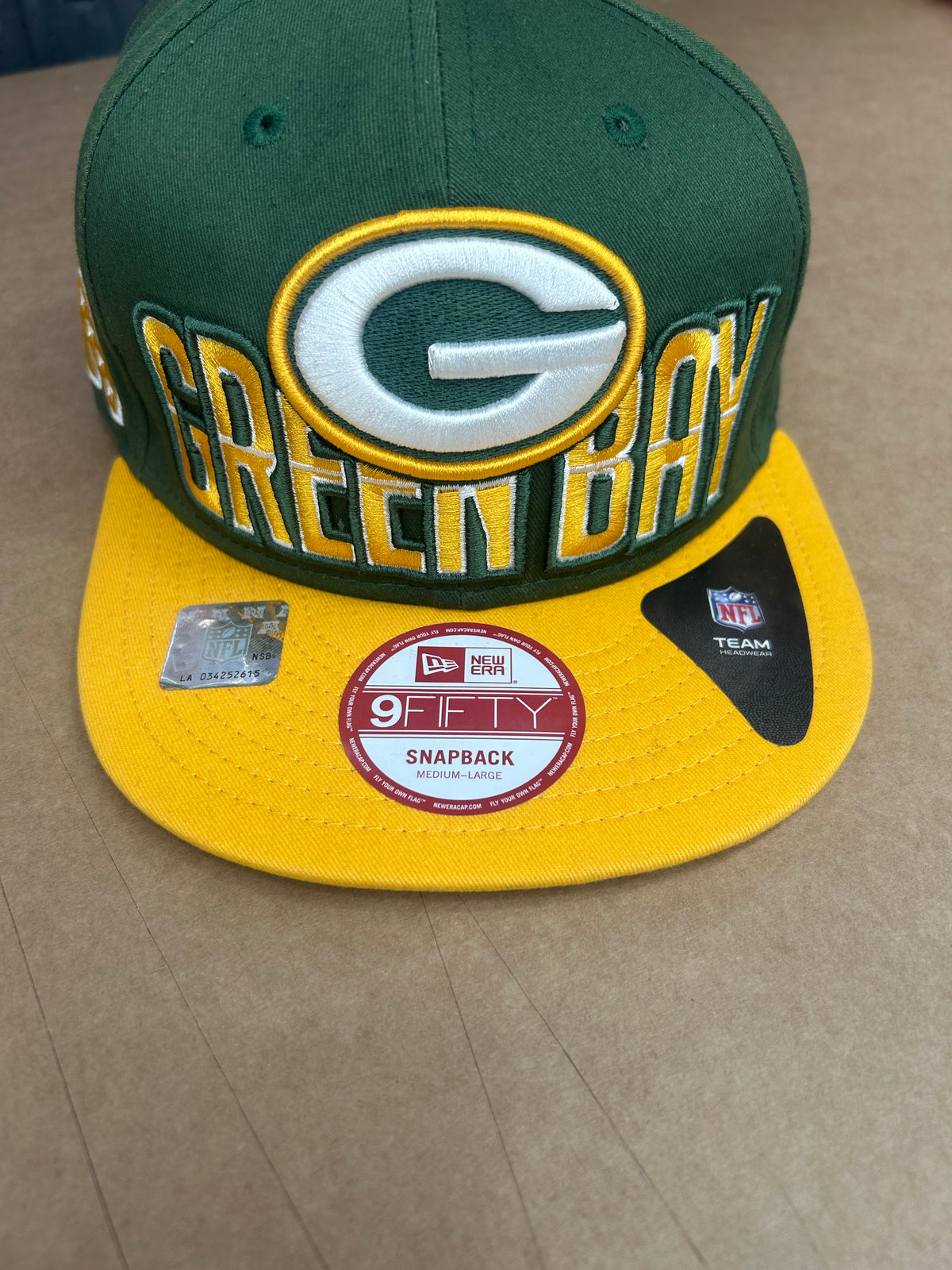 Green Bay Packers New Era 9FIFTY Snapback Cap – Pre-Loved