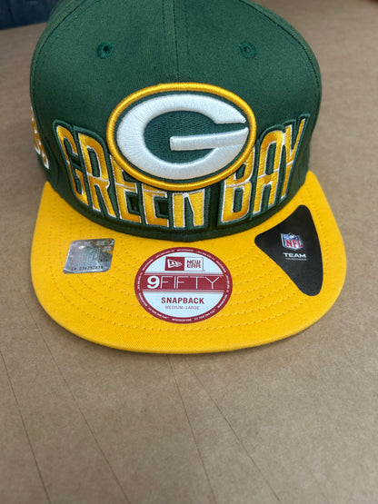 Green Bay Packers New Era 9FIFTY Snapback Cap – Pre-Loved
