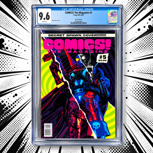 1:25 Comics! The Magazine #5 CGC 9.6