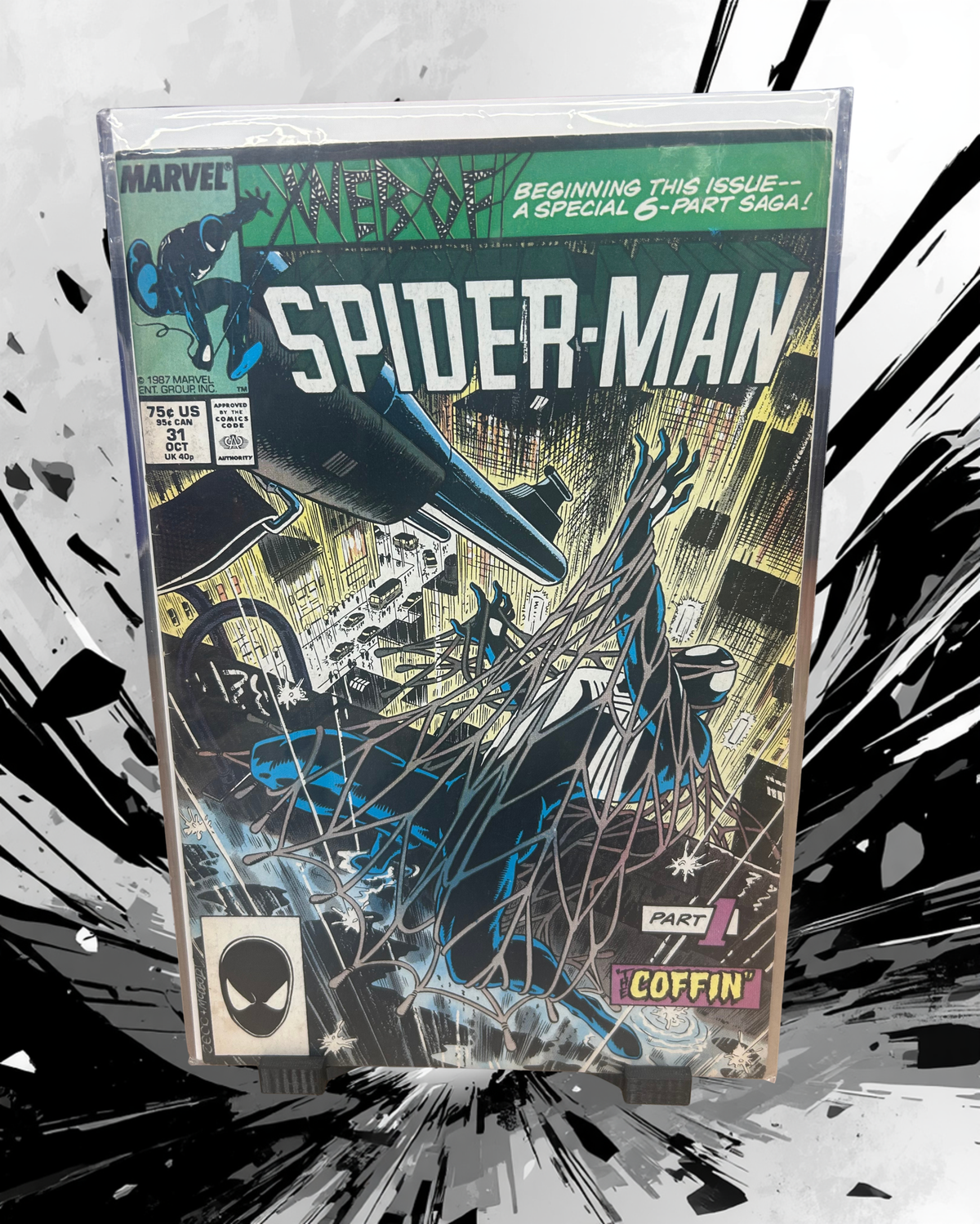 Marvel Web of Spider-Man #31 (1987) – Kraven’s Last Hunt Part 1: The Coffin