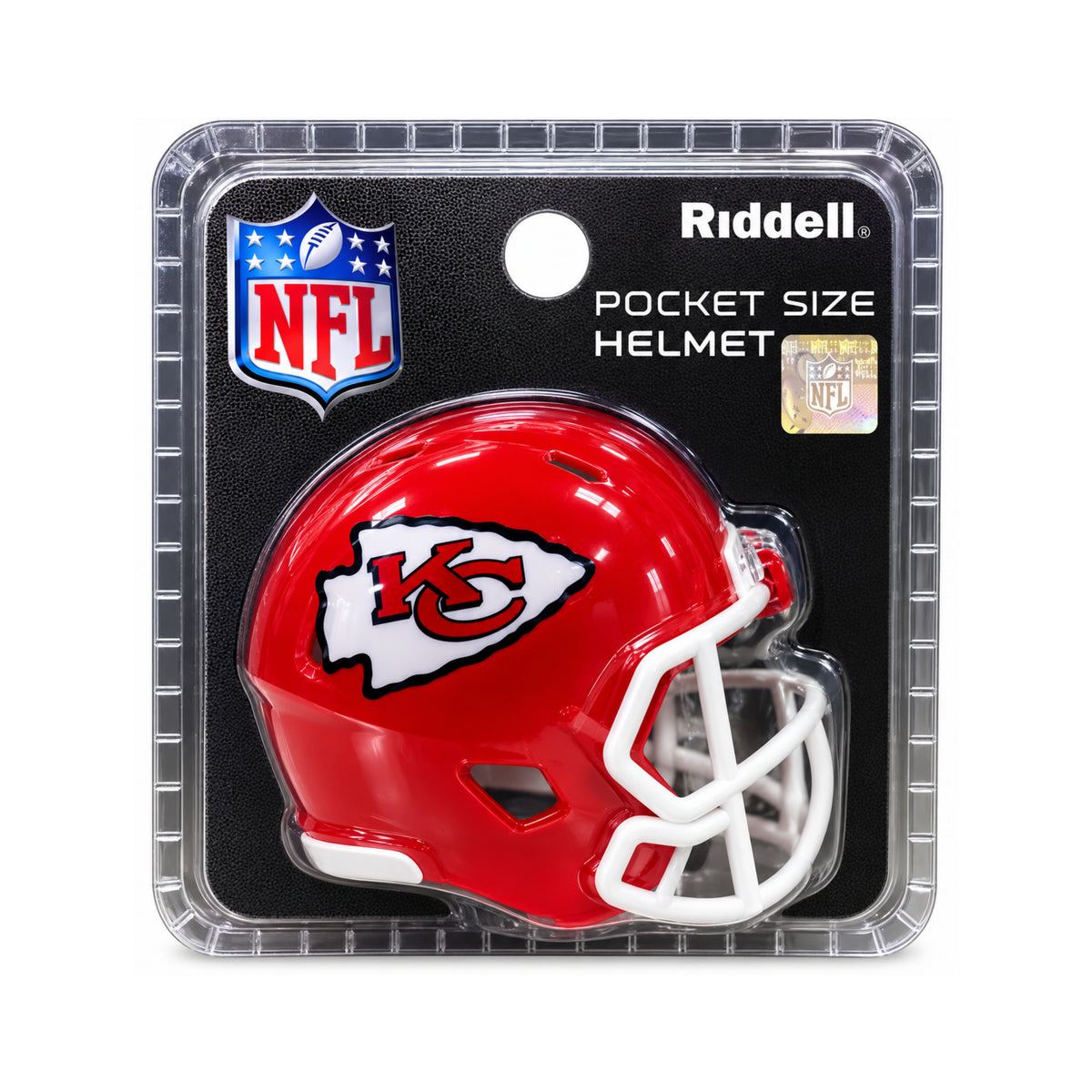 Kansas City Chiefs NFL Riddell Pocket Helmet