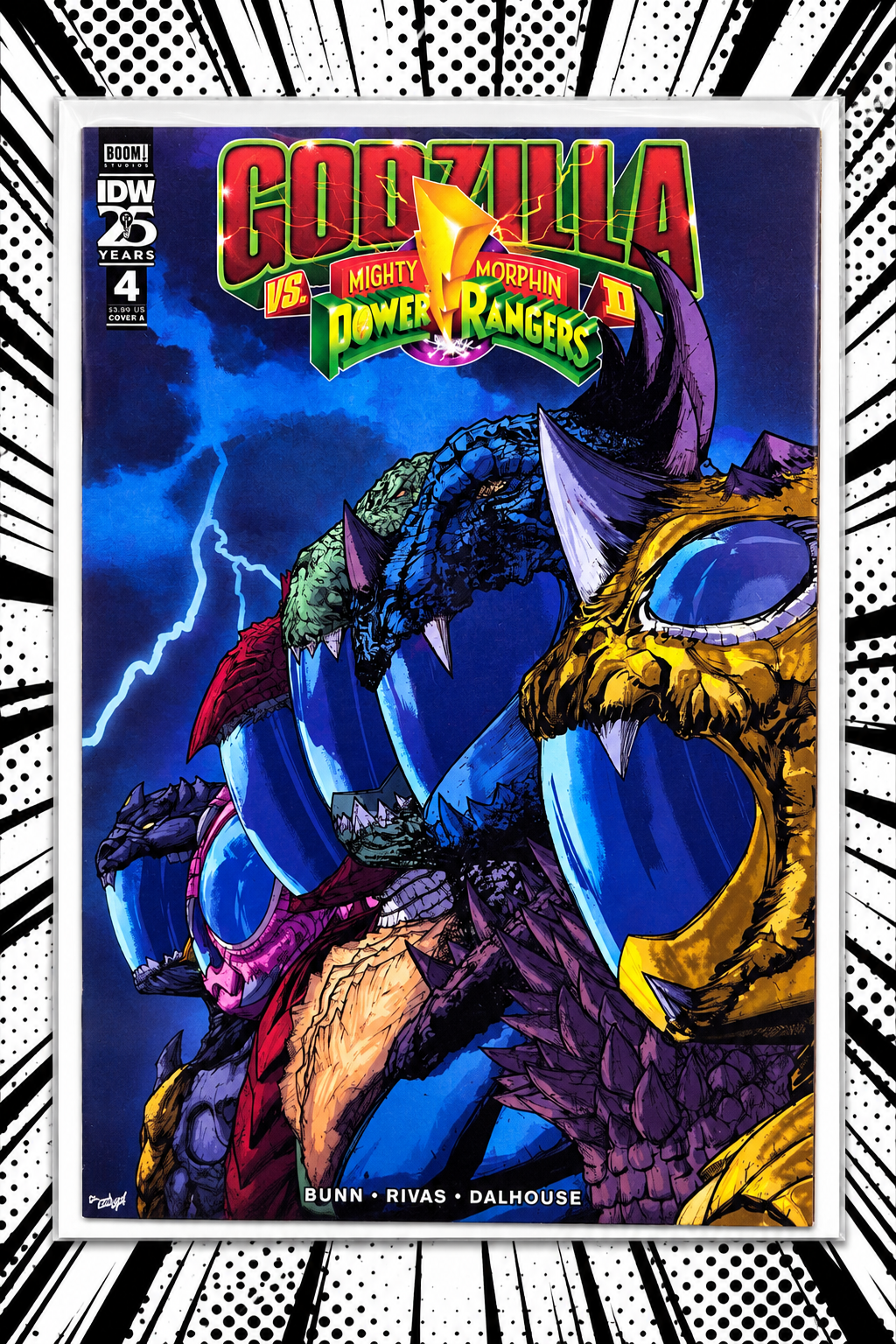 Godzilla vs Mighty Morphin Power Rangers II #4 – BOOM! Studios / IDW Comic