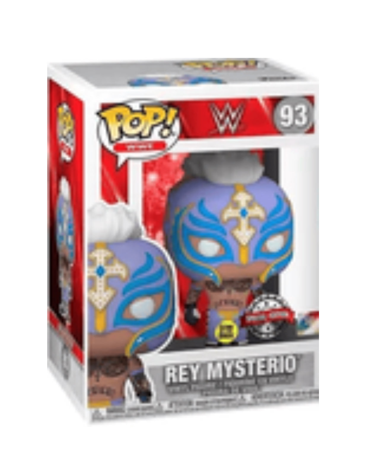 WWE #93 Rey Mysterio Glow In the Dark