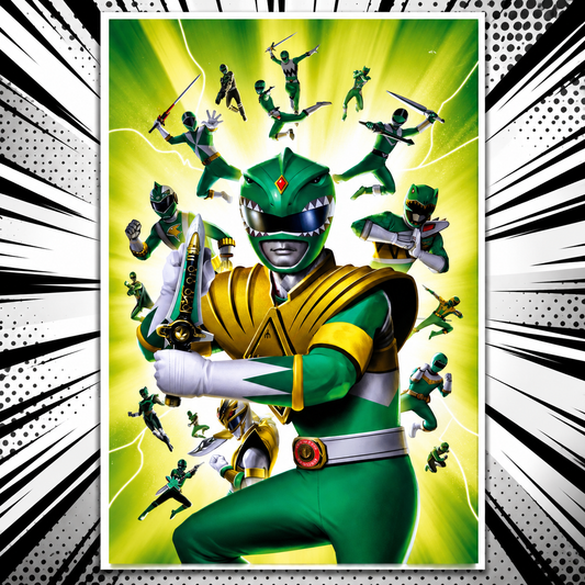 Mighty Morphin Power Rangers #0 – Green Ranger Variant – BOOM! Studios Comic