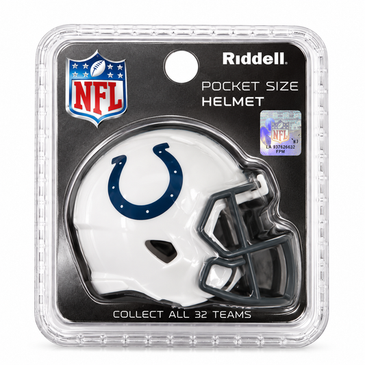 Indianapolis Colts NFL Riddell Pocket Helmet