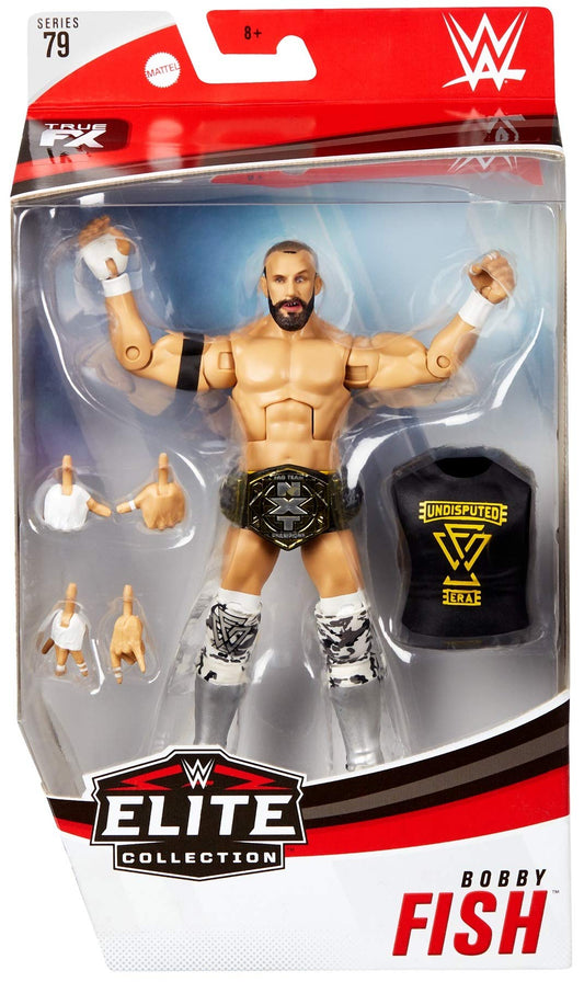 WWE Elite Bobby Fish Mattel Wrestling Action Toy Figure