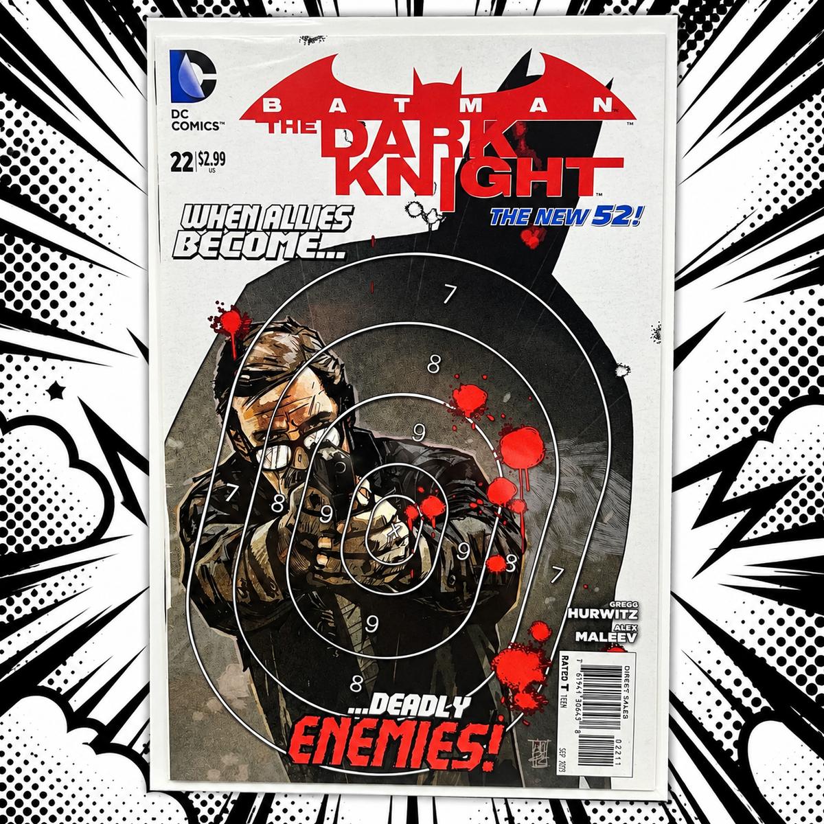 Batman: The Dark Knight #22 – The New 52 – Alex Maleev Cover – DC Comics (2013)